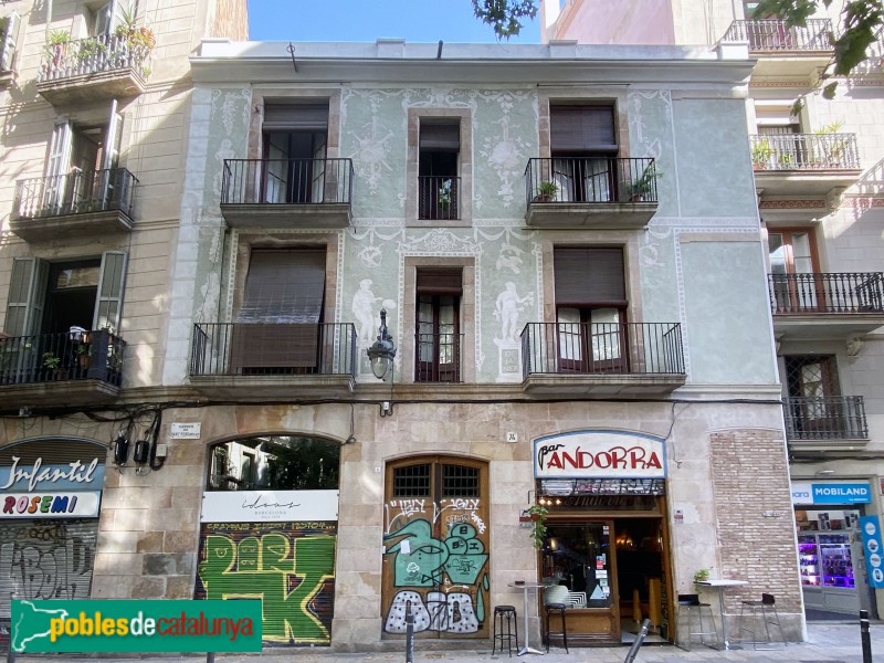 Barcelona - Sant Pere més Alt, 74 bis (Foto: Albert Esteves, 2020) Barcelona - Sant Pere més Alt, 74 bis