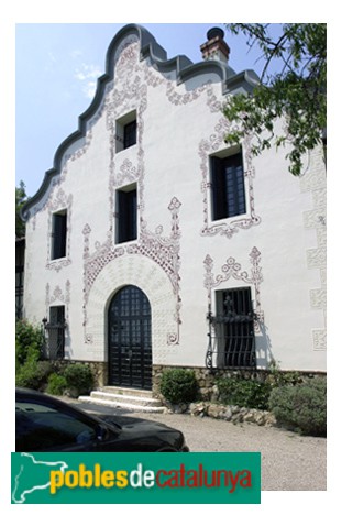 Barcelona - Av. Tibidabo, 48 (Casa Muntadas) (Foto: Catàleg del Patrimoni - Ajuntament de Barcelona) Barcelona - Av. Tibidabo, 48 (Casa Muntadas)