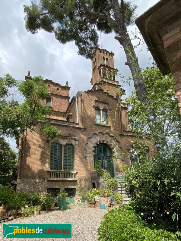 Barcelona - Casa Fornells, Av. Tibidabo, 37 (Foto: Albert Esteves, 2020) Barcelona - Casa Fornells, Av. Tibidabo, 37