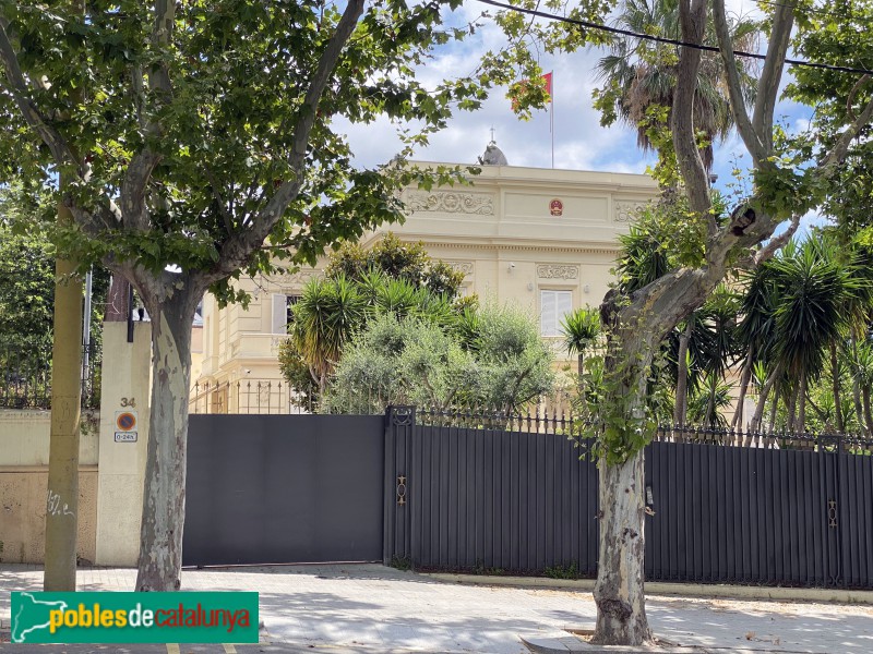 Barcelona - Av. Tibidabo, 34 (Foto: Albert Esteves, 2020) Barcelona - Av. Tibidabo, 34