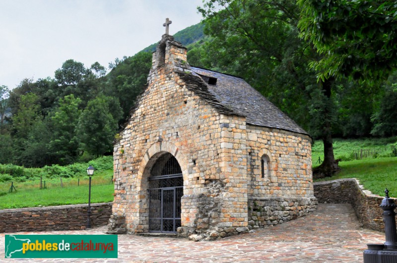 Les - Capella de Sant Blai (Foto: Joan Sánchez Sabé, 2014) Les - Capella de Sant Blai