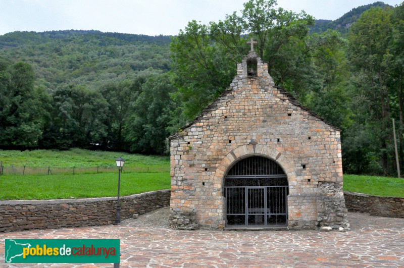 Les - Capella de Sant Blai (Foto: Joan Sánchez Sabé, 2014) Les - Capella de Sant Blai