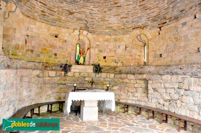 Les - Capella de Sant Blai (Foto: Joan Sánchez Sabé, 2014) Les - Capella de Sant Blai