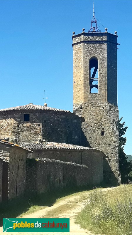 Monells - Església de Sant Genís