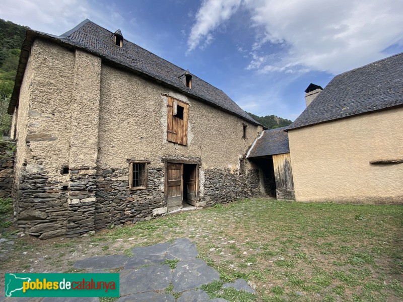 Vilamòs - Çò de Joanchiquet. Estable (Foto: Albert Esteves, 2020) Vilamòs - Çò de Joanchiquet. Estable