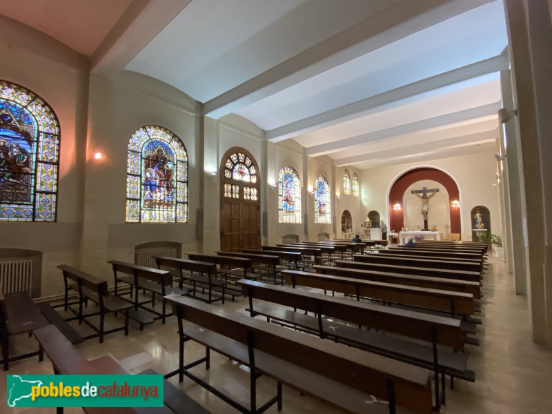 Barcelona - Església dels Sagrats Cors (Foto: Albert Esteves, 2020) Barcelona - Església dels Sagrats Cors