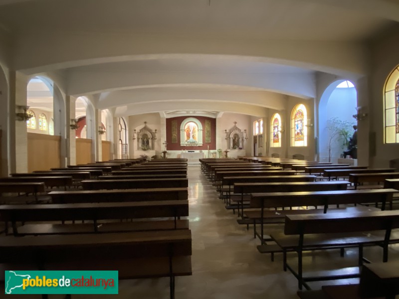 Barcelona - Església dels Sagrats Cors (Foto: Albert Esteves, 2020) Barcelona - Església dels Sagrats Cors