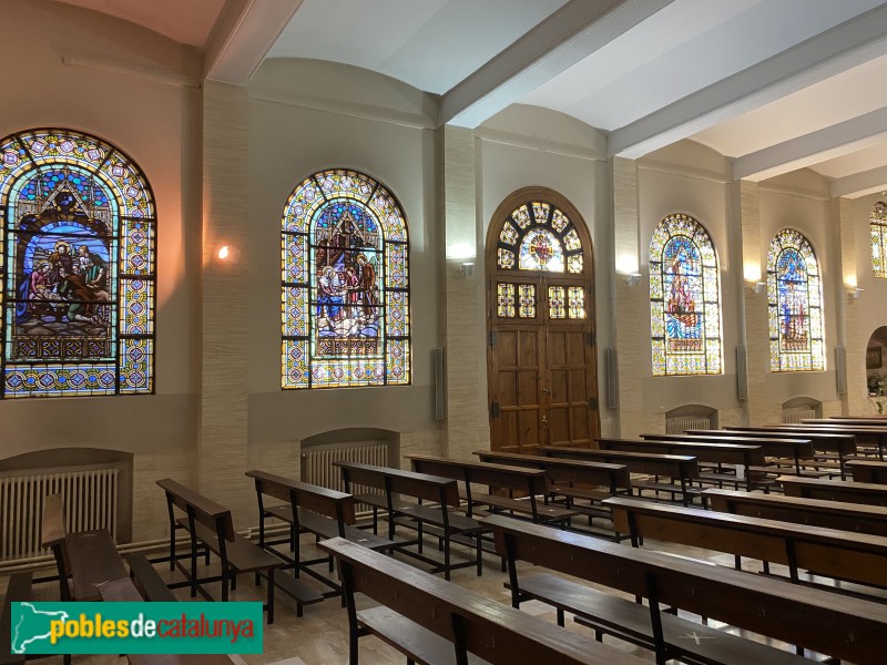 Barcelona - Església dels Sagrats Cors (Foto: Albert Esteves, 2020) Barcelona - Església dels Sagrats Cors