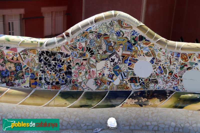 Barcelona - Park Güell. Plaça