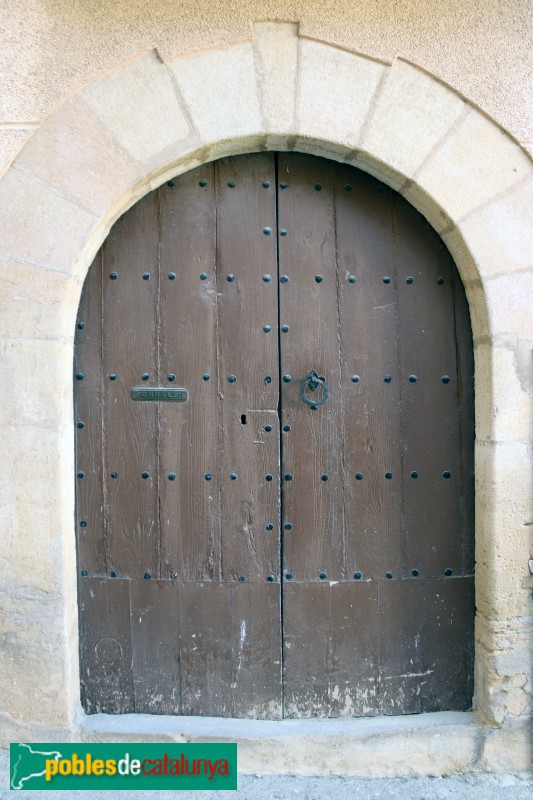 El Soleràs - Portal adovellat