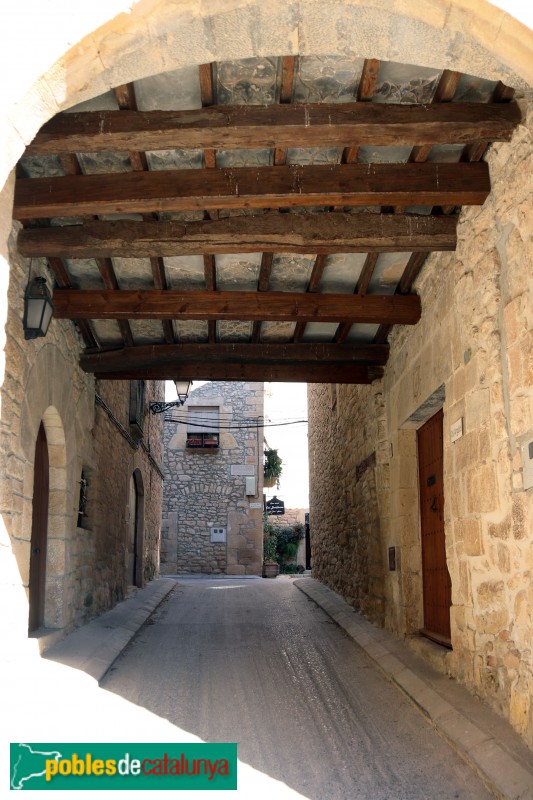 El Vilosell - Portal de la bassa (Foto: Albert Esteves, 2020) El Vilosell - Portal de la bassa