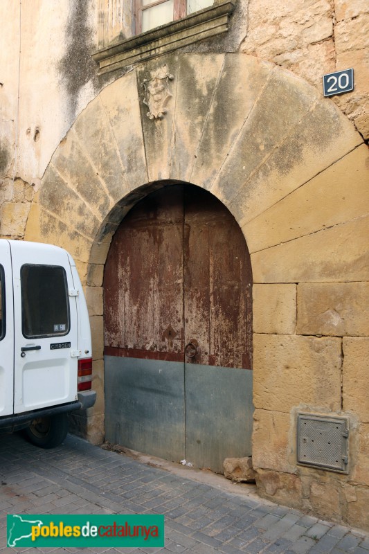 La Pobla de Cérvoles - Cal Domènec (Foto: Albert Esteves, 2020) La Pobla de Cérvoles - Cal Domènec