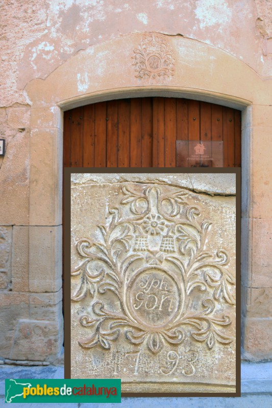 La Pobla de Cérvoles - Portal de 1793 (Foto: Albert Esteves, 2020) La Pobla de Cérvoles - Portal de 1793