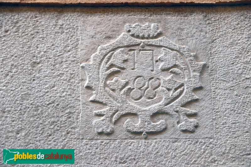 Cervià de les Garrigues - Porta de 1788 (Foto: Albert Esteves, 2020) Cervià de les Garrigues - Porta de 1788