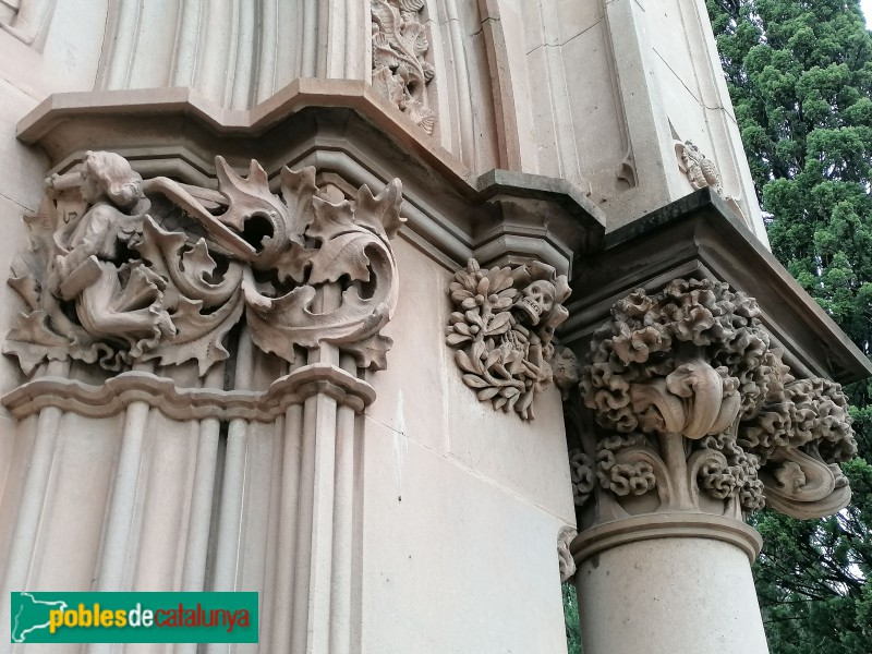 Cementiri de Montjuïc - Panteó Olano Iriondo (Foto: Sílvia Balagué, 2020) Cementiri de Montjuïc - Panteó Olano Iriondo