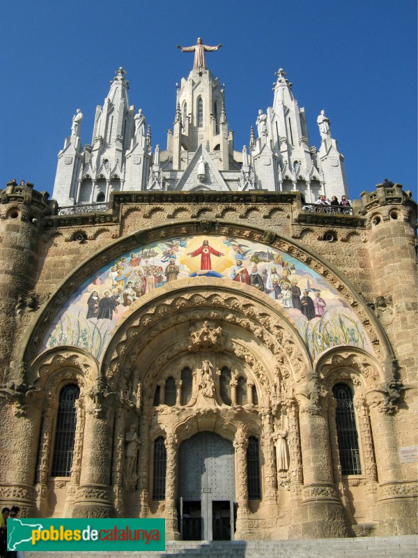 Barcelona - Temple del Sagrat Cor del Tibidabo (Foto: Albert Esteves, 2007) Barcelona - Temple del Sagrat Cor del Tibidabo
