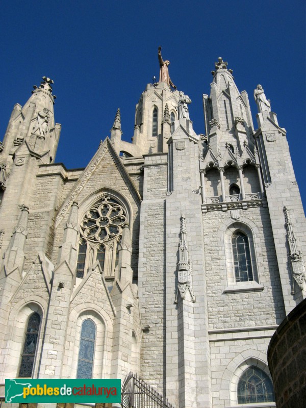 Barcelona - Temple del Sagrat Cor del Tibidabo (Foto: Albert Esteves, 2007) Barcelona - Temple del Sagrat Cor del Tibidabo