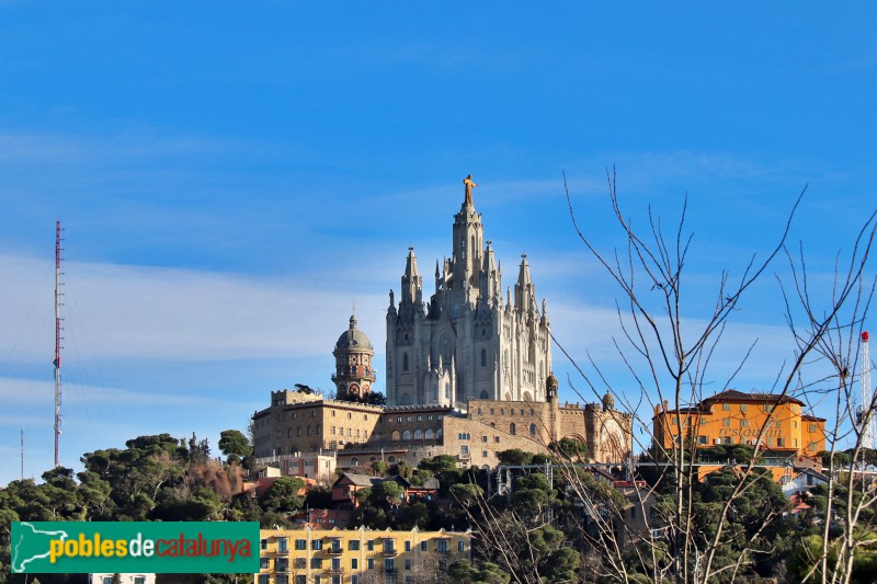 Barcelona - Temple del Sagrat Cor del Tibidabo (Foto: Albert Esteves, 2020) Barcelona - Temple del Sagrat Cor del Tibidabo