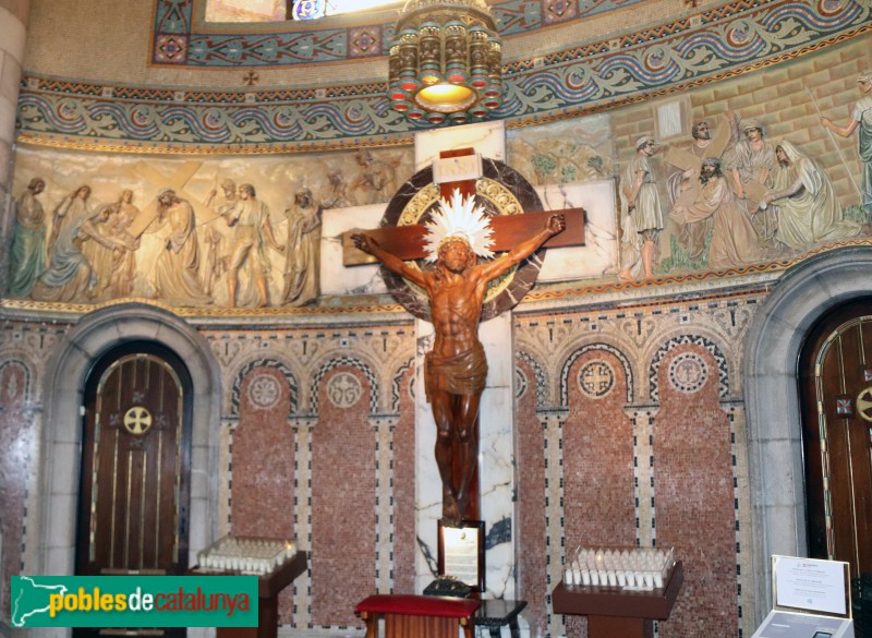 Barcelona - Temple del Sagrat Cor del Tibidabo (Foto: Albert Esteves, 2020) Barcelona - Temple del Sagrat Cor del Tibidabo