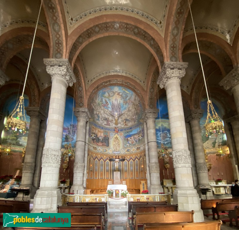 Barcelona - Temple del Sagrat Cor del Tibidabo (Foto: Albert Esteves, 2020) Barcelona - Temple del Sagrat Cor del Tibidabo