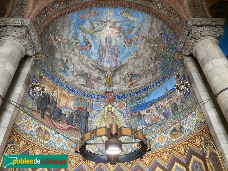 Barcelona - Temple del Sagrat Cor del Tibidabo (Foto: Albert Esteves, 2020) Barcelona - Temple del Sagrat Cor del Tibidabo