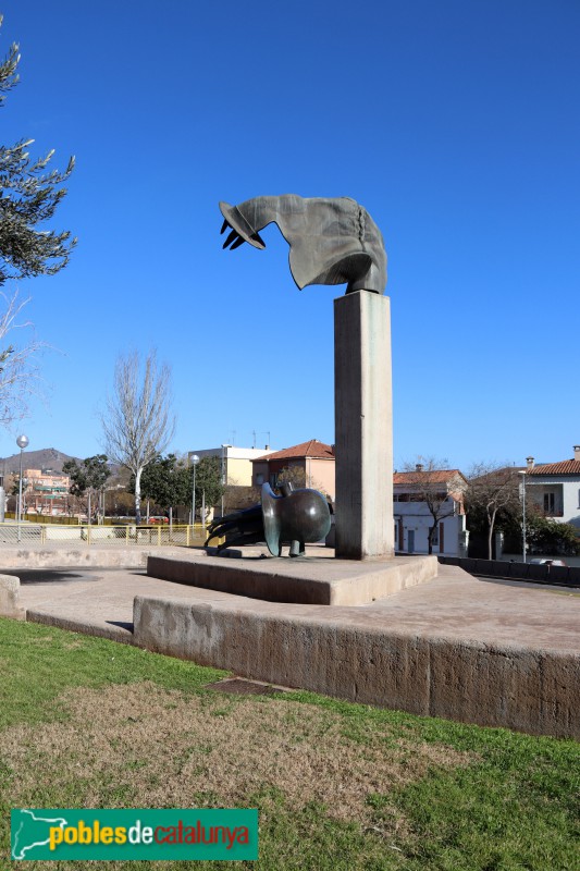 Barcelona - David i Goliat (Homenatge a les Brigades Internacionals) (Foto: Albert Esteves, 2021) Barcelona - David i Goliat (Homenatge a les Brigades Internacionals)