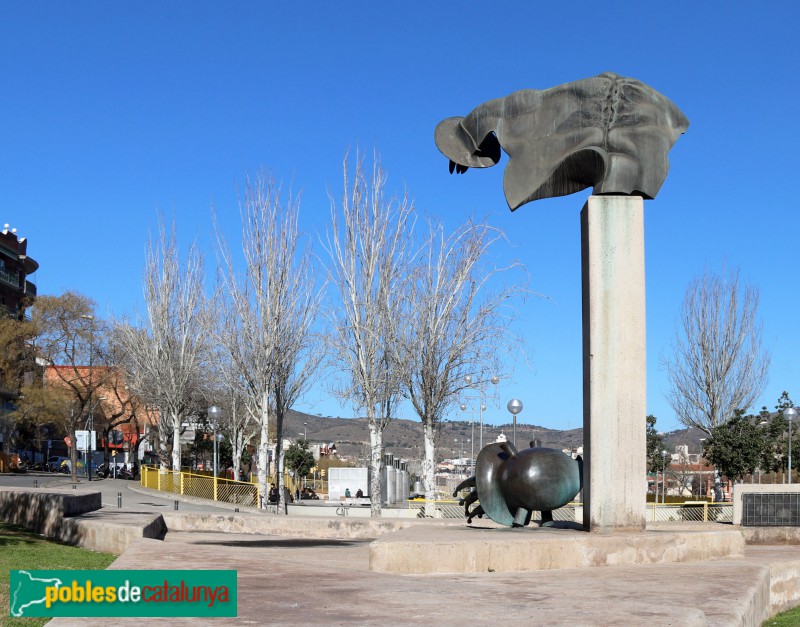 Barcelona - David i Goliat (Homenatge a les Brigades Internacionals) (Foto: Albert Esteves, 2021) Barcelona - David i Goliat (Homenatge a les Brigades Internacionals)
