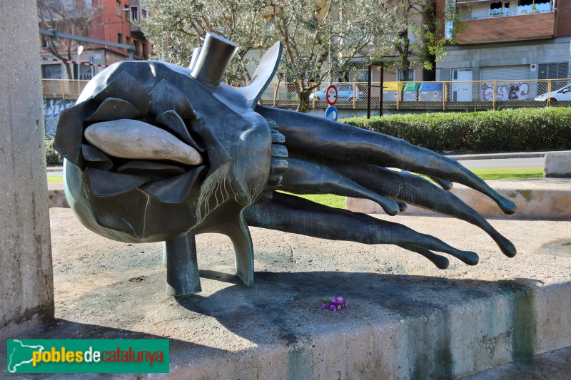 Barcelona - David i Goliat (Homenatge a les Brigades Internacionals) (Foto: Albert Esteves, 2021) Barcelona - David i Goliat (Homenatge a les Brigades Internacionals)
