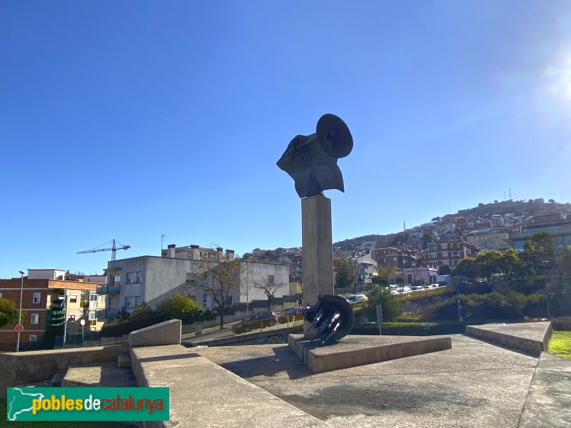 Barcelona - David i Goliat (Homenatge a les Brigades Internacionals) (Foto: Albert Esteves, 2021) Barcelona - David i Goliat (Homenatge a les Brigades Internacionals)