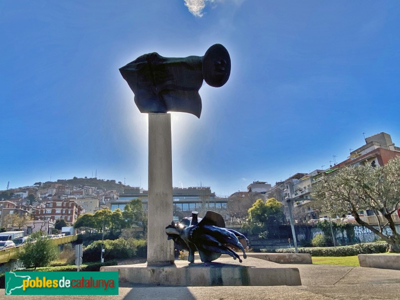 Barcelona - David i Goliat (Homenatge a les Brigades Internacionals) (Foto: Albert Esteves, 2021) Barcelona - David i Goliat (Homenatge a les Brigades Internacionals)
