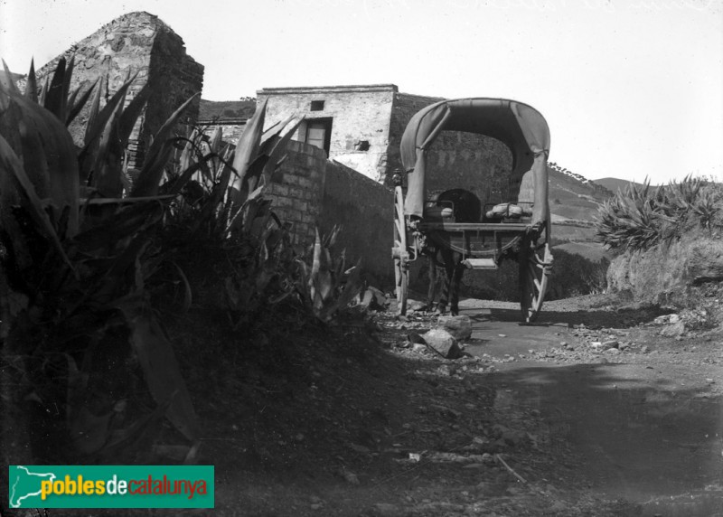 Barcelona - Camí de Sant Genís a Hort (Foto: Arxiu Fotogràfic de Barcelona) Barcelona - Camí de Sant Genís a Hort