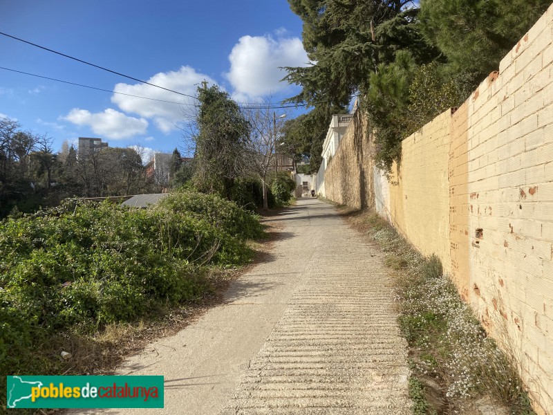 Barcelona - Camí de Sant Genís a Horta (Foto: Albert Esteves, 2021) Barcelona - Camí de Sant Genís a Horta