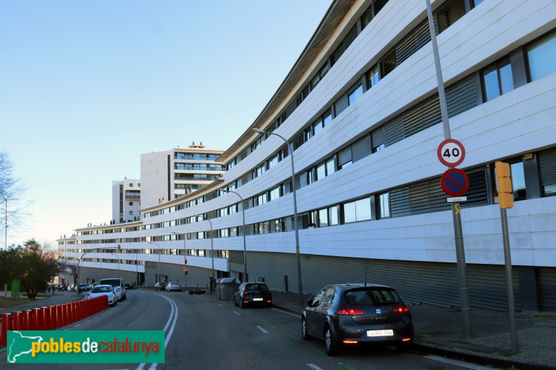 Barcelona - Vil·la Olímpica de la Vall d'Hebron (Foto: Albert Esteves, 2021) Barcelona - Vil·la Olímpica de la Vall d'Hebron