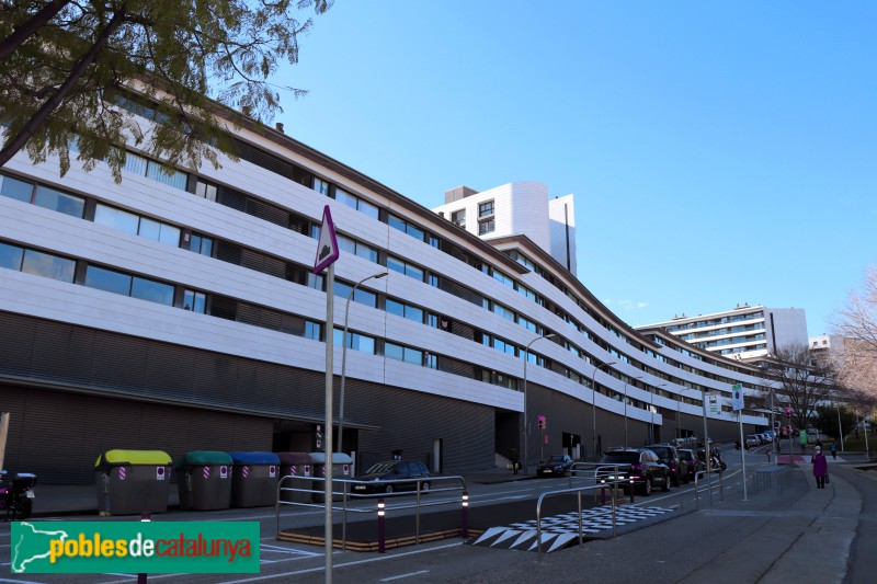 Barcelona - Vil·la Olímpica de la Vall d'Hebron (Foto: Albert Esteves, 2021) Barcelona - Vil·la Olímpica de la Vall d'Hebron