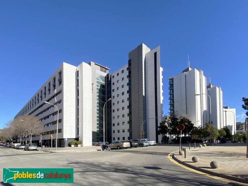 Barcelona - Vil·la Olímpica de la Vall d'Hebron (Foto: Albert Esteves, 2021) Barcelona - Vil·la Olímpica de la Vall d'Hebron