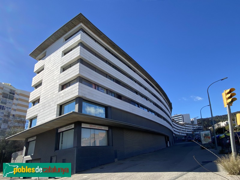 Barcelona - Vil·la Olímpica de la Vall d'Hebron (Foto: Albert Esteves, 2021) Barcelona - Vil·la Olímpica de la Vall d'Hebron