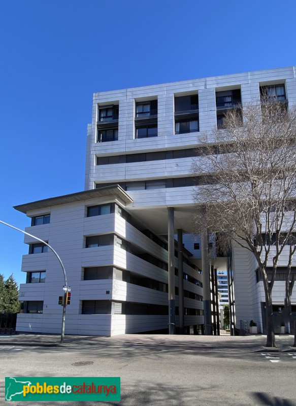 Barcelona - Vil·la Olímpica de la Vall d'Hebron (Foto: Albert Esteves, 2021) Barcelona - Vil·la Olímpica de la Vall d'Hebron