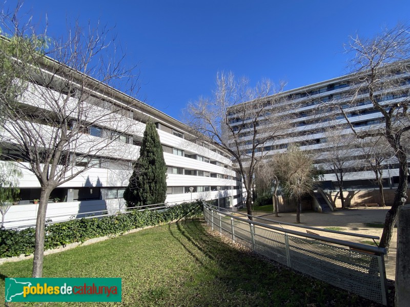 Barcelona - Vil·la Olímpica de la Vall d'Hebron (Foto: Albert Esteves, 2021) Barcelona - Vil·la Olímpica de la Vall d'Hebron