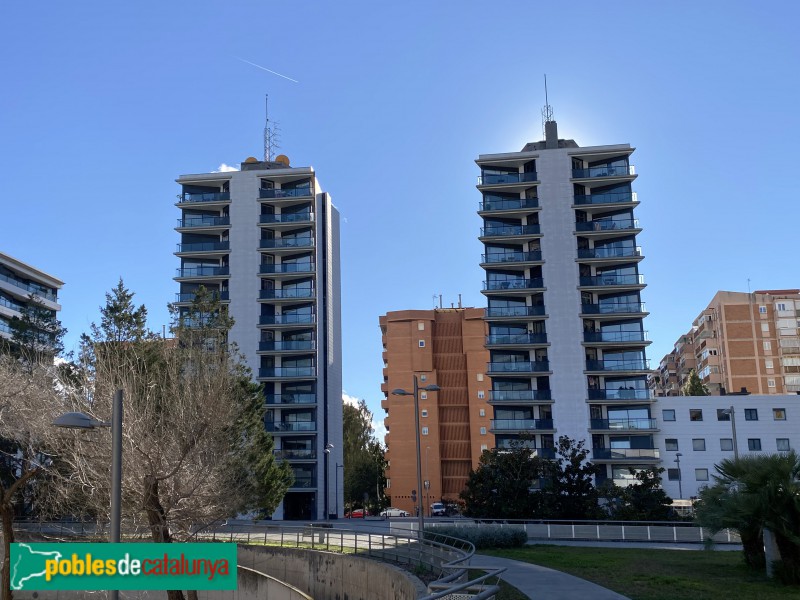 Barcelona - Vil·la Olímpica de la Vall d'Hebron (Foto: Albert Esteves, 2021) Barcelona - Vil·la Olímpica de la Vall d'Hebron