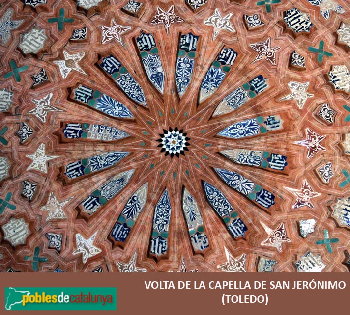 Volta de la capella de San Jerónimo (Toledo), model de la volta de la Biblioteca Cambó Volta de la capella de San Jerónimo (Toledo), model de la volta de la Biblioteca Cambó