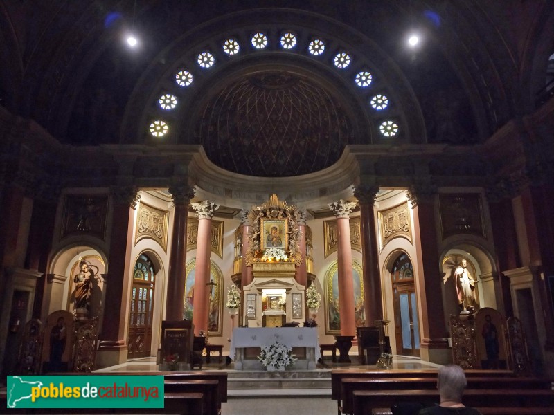 Barcelona - Església del Perpetu Socors (Foto: Anna Corcoll, 2021) Barcelona - Església del Perpetu Socors