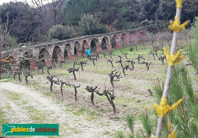 Cerdanyola - Aqüeducte (Foto: 2021) Cerdanyola - Aqüeducte