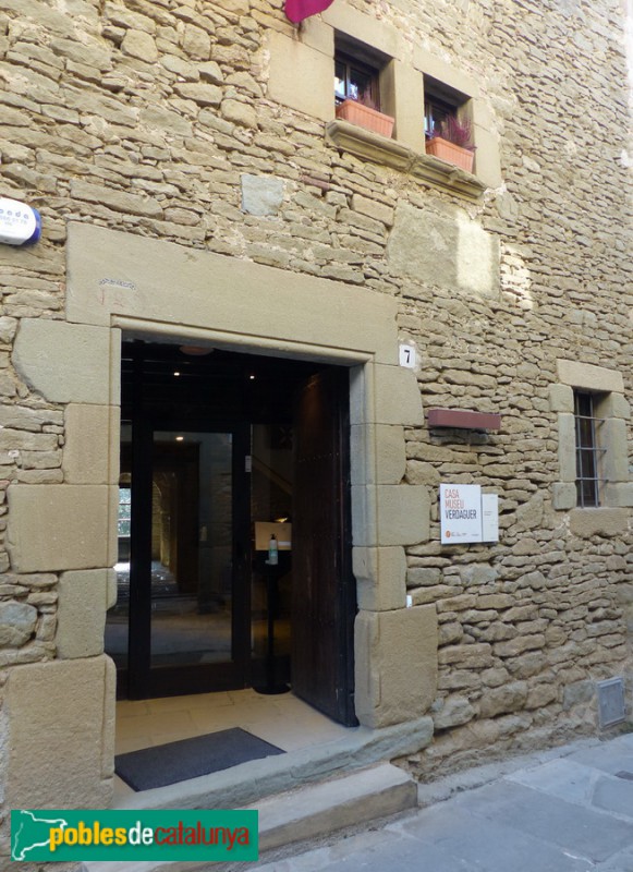 Casa Museu Verdaguer (Foto: Graciel·la Vidal, 2021) Casa Museu Verdaguer