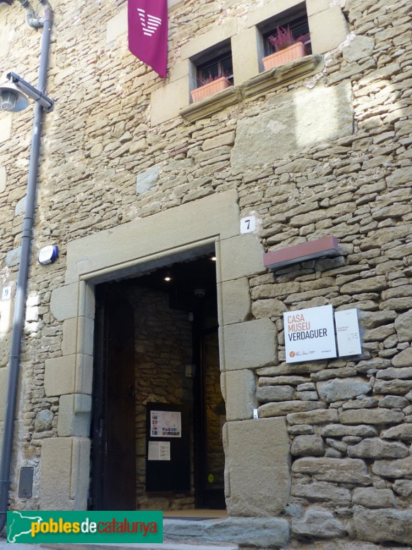 Casa Museu Verdaguer (Foto: Graciel·la Vidal, 2021) Casa Museu Verdaguer