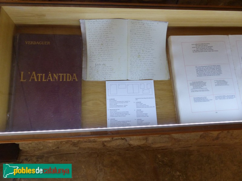 Casa Museu Verdaguer. Planta baixa (Foto: Graciel·la Vidal, 2021) Casa Museu Verdaguer. Planta baixa