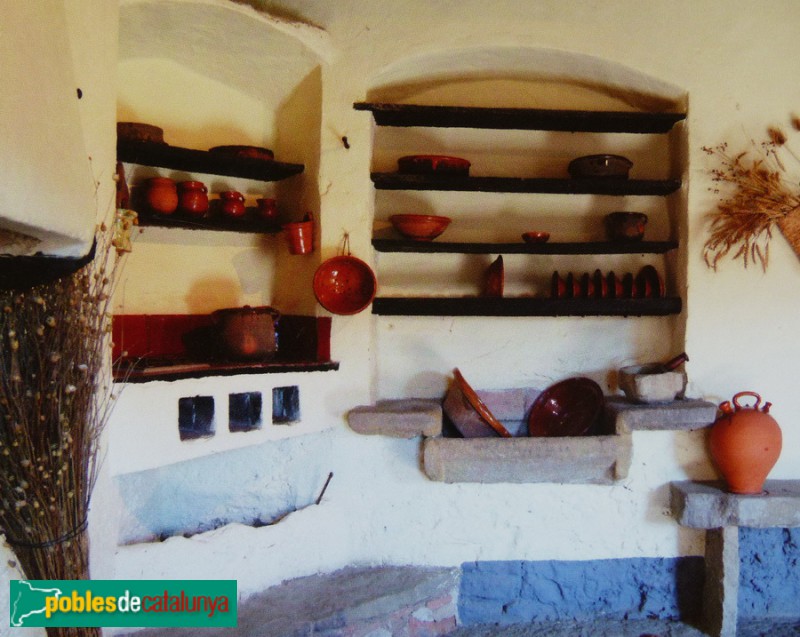 Casa Museu Verdaguer. Cuina (Foto: <i>Fundació Jacint Verdaguer</i>, 2021) Casa Museu Verdaguer. Cuina