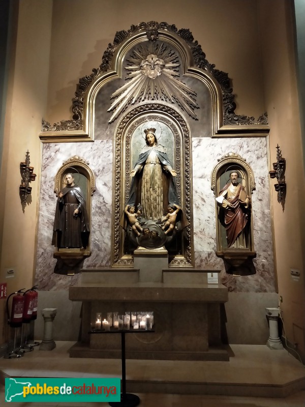 Barcelona - Església de Santa Maria de Jesús