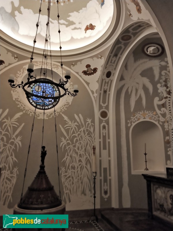 Barcelona - Església de Santa Maria de Jesús. Capella de Sant Joan Baptista