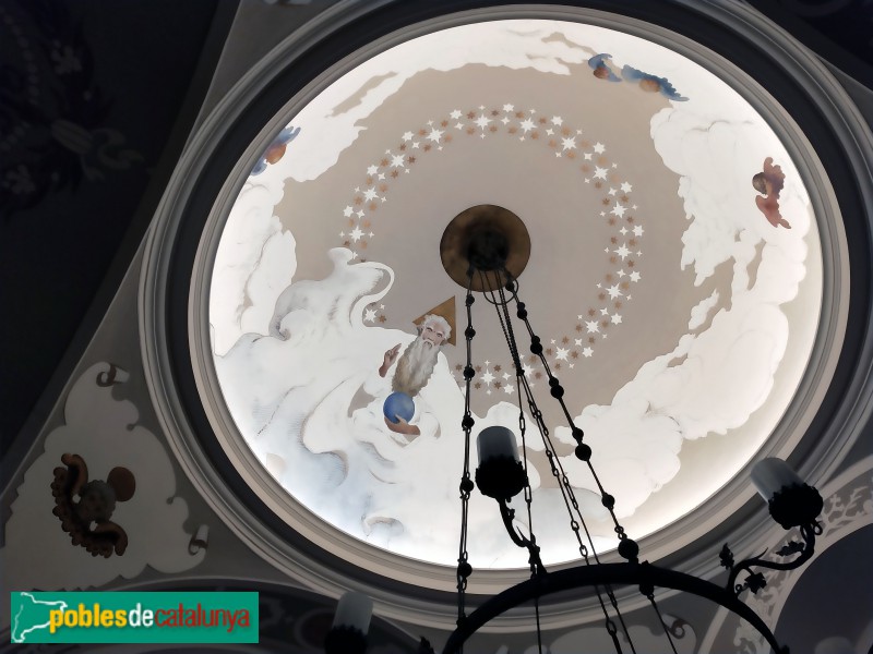 Barcelona - Església de Santa Maria de Jesús. Capella de Sant Joan Baptista