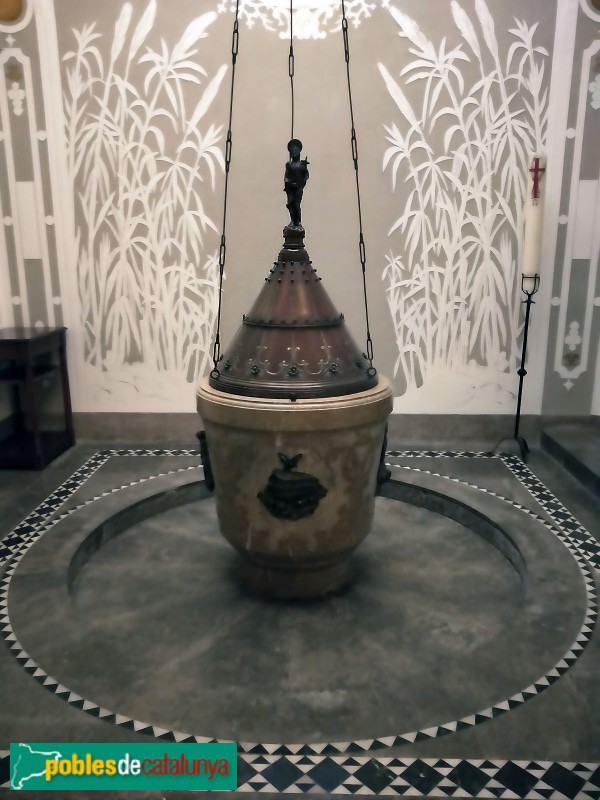 Barcelona - Església de Santa Maria de Jesús. Capella de Sant Joan Baptista